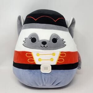 Squishmallows Gracelynn The Arctic Fox Nutcracker Holiday 14" Plush Holiday New
